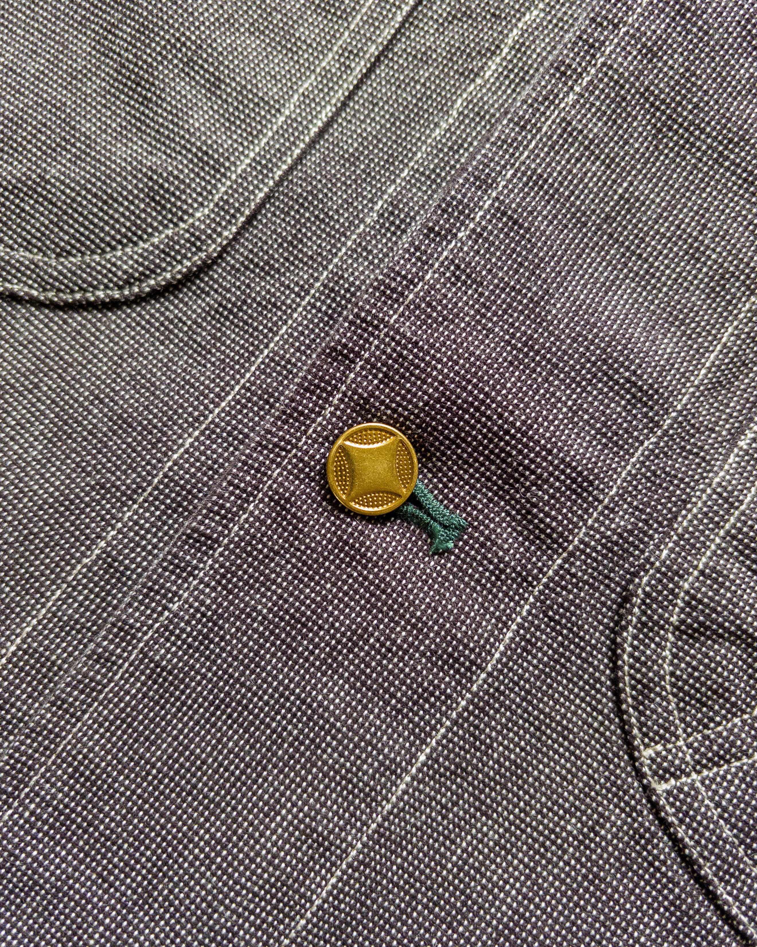 Heavyweight Pinpoint Canvas Barn Jacket - Night Sky - Image 4