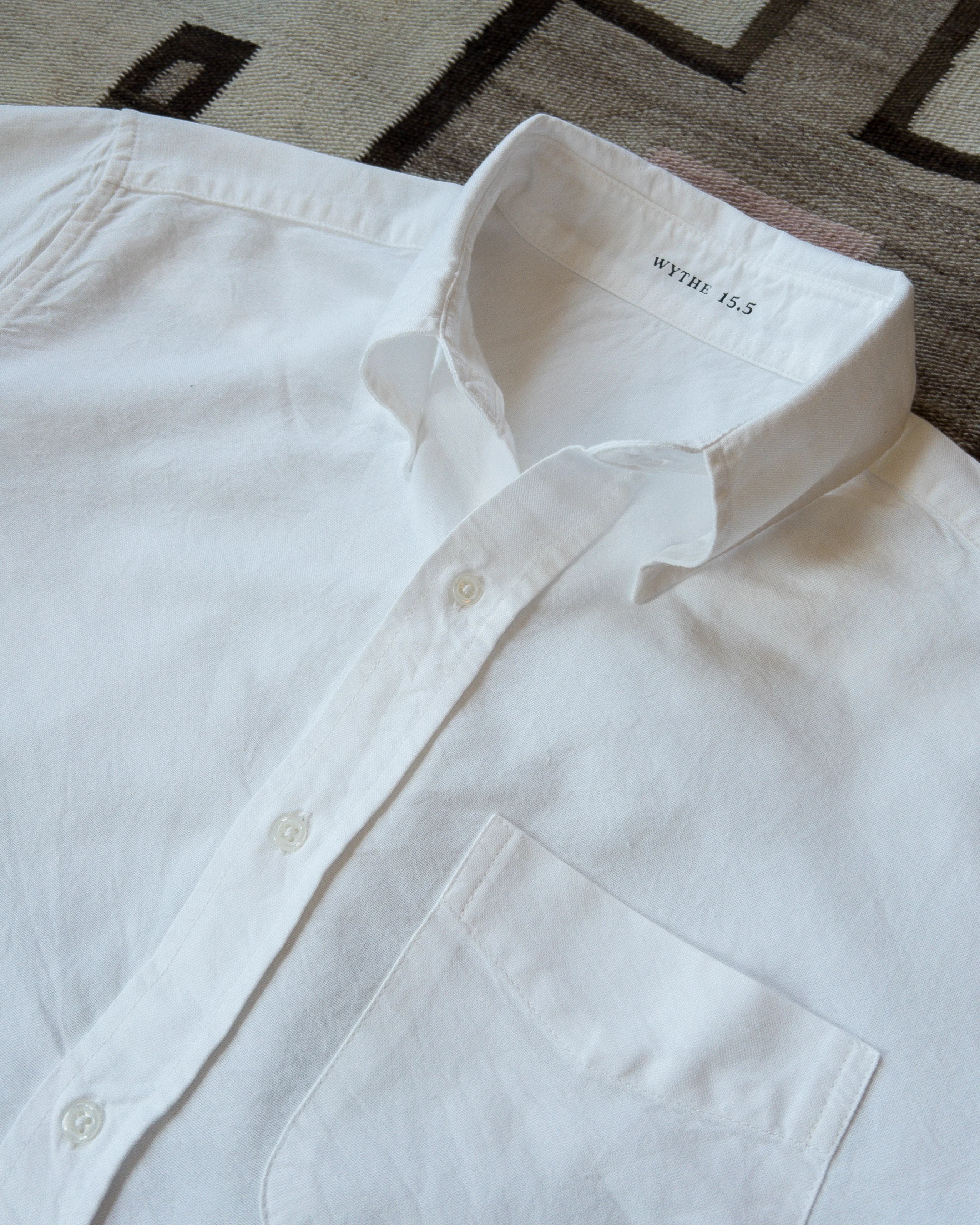 Oxford Cloth Button Down - Classic White - Image 3