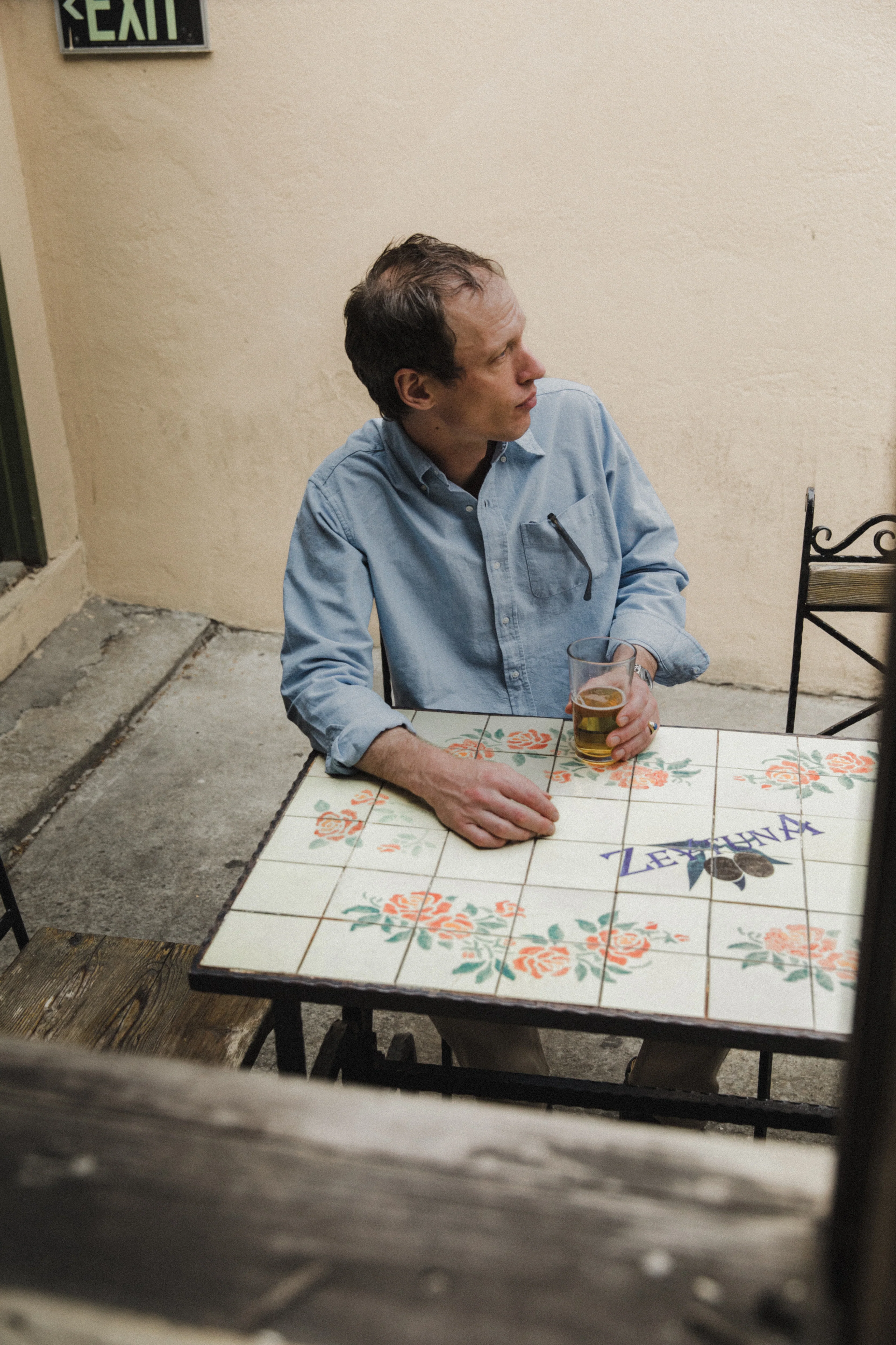 Oxford Cloth Button Down - Vintage Blue - Image 6