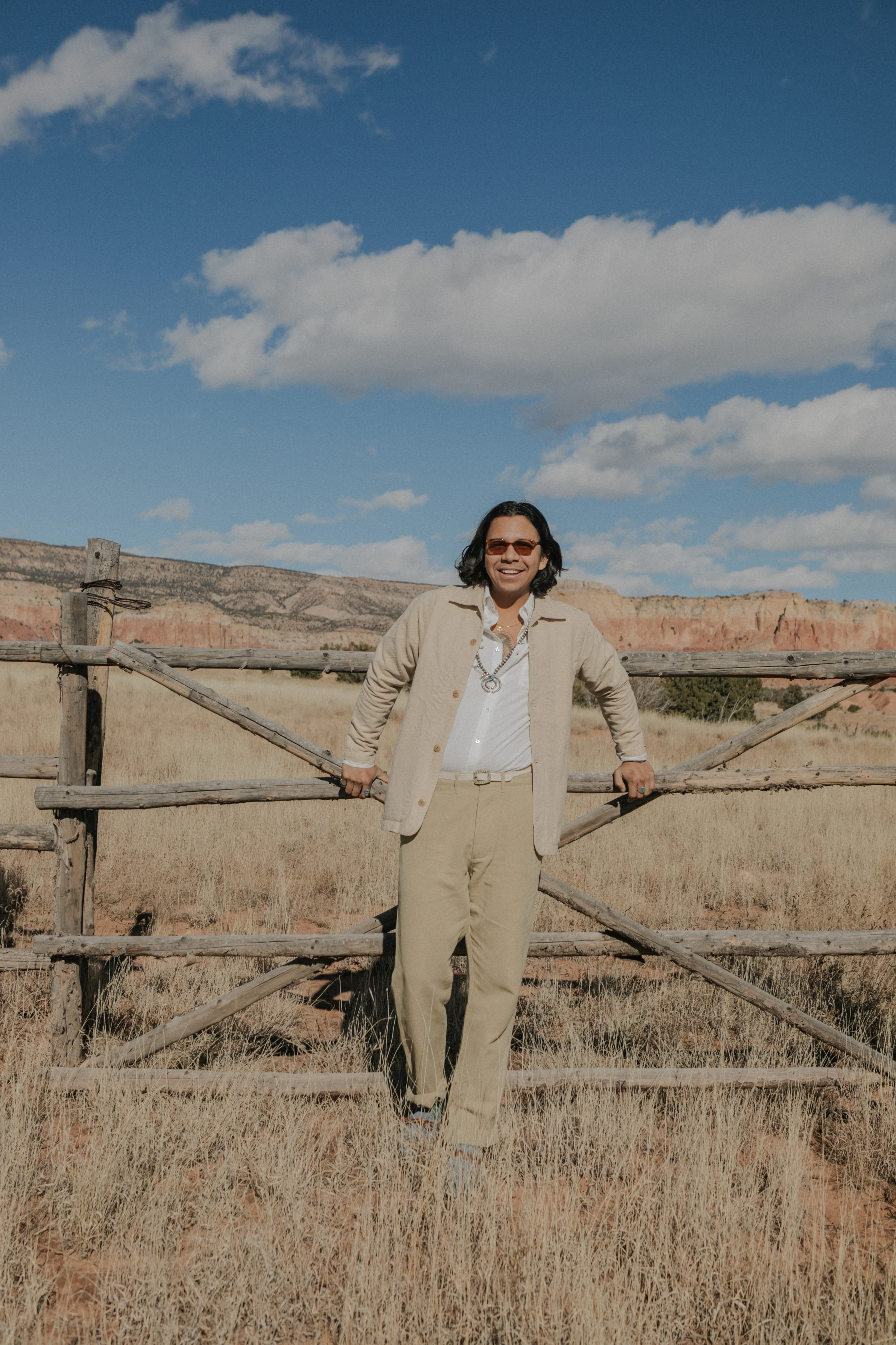 Rustic Plainweave Hunting Jacket - Natural Undyed - Image 3